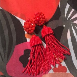 Lisi Lerch Beaded Tassel Earrings
